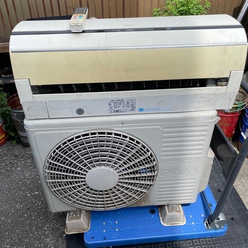 f●■日立・ルームエアコン【RAS-S28B/RAC-S28B】2.8kw・リモコン有り