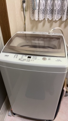 AQUA 7kg 洗濯機　AQW-GS70G（W）