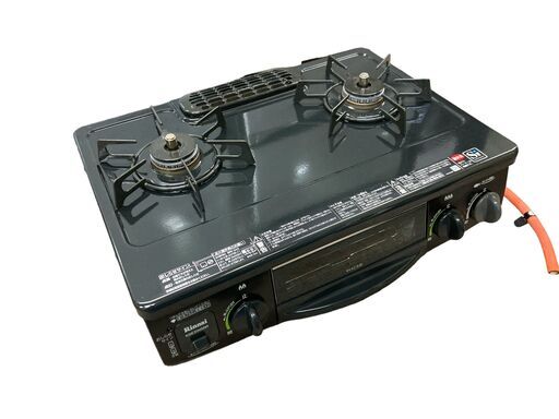 Rinnai/リンナイ LPガス用 グリル付き2口ガステーブル 右強火 KGE31NSBR ガスコンロ 引き取り限定 神奈川県横須賀市