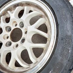 レーシング【スパルコ】13インチ 軽自動車【富山】ポテンザ 165/60R13 ムーヴ ミラ ワゴンR アルト 中古4本 ジーノ ラパン エッセ 軽トラック エブリィ アトレー バモス ライフ プレオ サンバー 中古4本 リペアベースに現状渡し