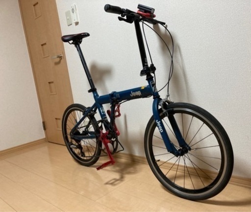 整備済み　custom bike jeep light   ミニベロロード　折たたみロード