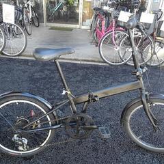 中古自転車３２１３　折り畳み　２０インチ　６段ギヤ　ワイヤー錠　ライトは付属していません 中古自転車3213 折り畳み 20インチ 6段ギヤ ワイヤー錠 ライト