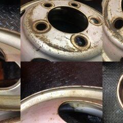 TOPY製 トラックホイール TK16x5 1/2J 116.5-8TC 16インチ 6本 5.5J5HPCD203.2+116.5 エルフ等　(VHP084)