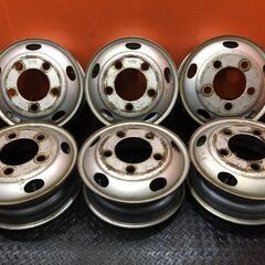 TOPY製 トラックホイール TK16x5 1/2J 116.5-8TC 16インチ 6本 5.5J5HPCD203.2+116.5 エルフ等　(VHP084)