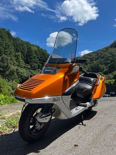 秋だねー★フュージョンXX再販　純正オレンジ　距離少ない★