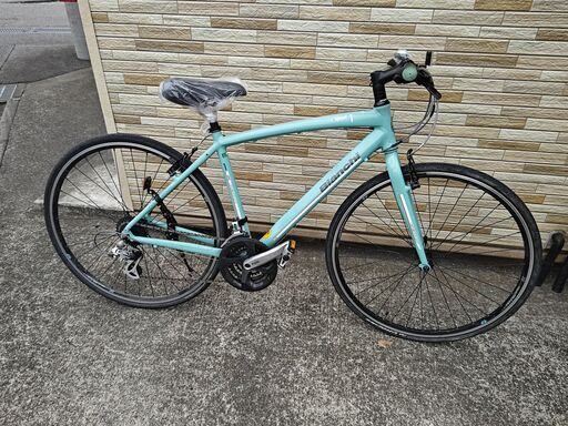中古 ビアンキ Bianchi 3×8段変速 475MM クロスバイク軽整備済み 防犯登録対応 町田市 相模原市 MM383