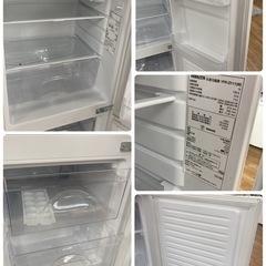 S173 ⭐ YAMAZEN ２ドア冷蔵庫（106L 右開き）21年製 YFR-D111 ⭐ 動作確認済 ⭐ クリーニング済