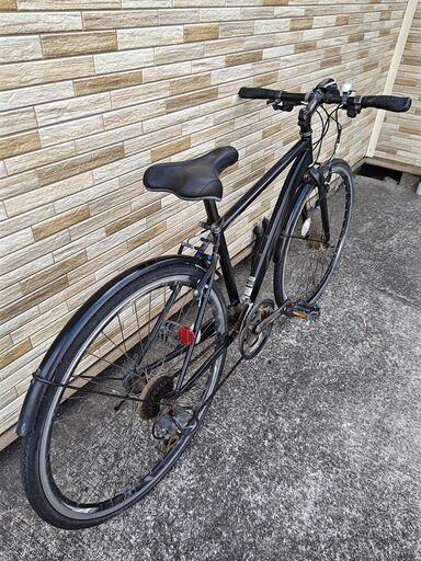 中古自転車 3×6段変速 440MM クロスバイク軽整備済み 防犯登録対応