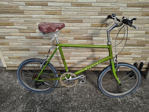 中古 ビアンキ Bianchi 7段変速 420MM ミニベロ　軽整備済み 防犯登録対応 町田市 相模原市 MM389