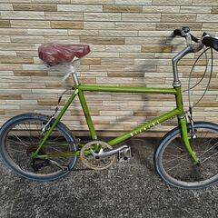 中古自転車 2×7段変速 400MM ミニベロロード軽整備済み 防犯登録対応