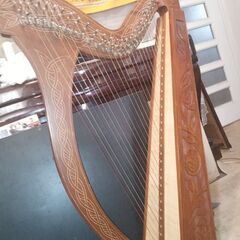 引き取り限定】青山ハープ 弦切れ ソフトケース無し