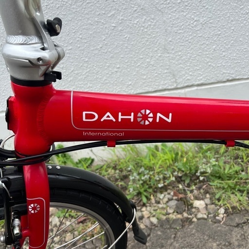 DAHON ダホン 折りたたみ自転車 20インチ 7段階変速　レッド