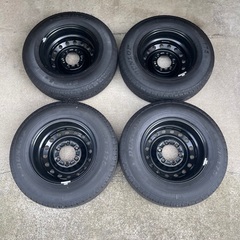 新車 外し 2024年製 ハイエース 純正 タイヤ ホイール 4本セット