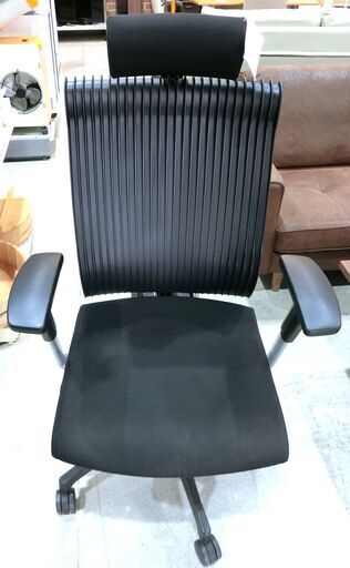★美品★ITOKI イトーキ  オフィスチェア スピーナ エラストマーバック ヘッドレスト付【モノ市場東海店】