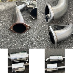 美品！！S15シルビア スペックR用マフラーFUJITSUBO レガリスRタイプ 
