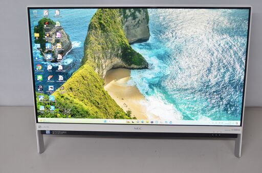 一体型パソコン NEC PC-GD242TCAB Windows11+office core i3-7100U/爆速SSD512GB/メモリ8GB/23.8インチ/webカメラ/ブルーレイ/テレビ機能