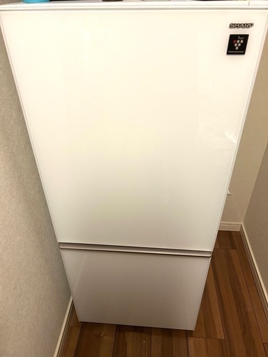 シャープ 冷蔵庫 sj-gd14d-w