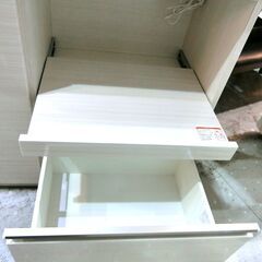 ニトリ 伸縮カウンター キッチンカウンター レンジボード カウンターテーブル 鏡面仕上げ【モノ市場東海店】