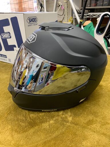 商談中【愛品館江戸川店】SHOEI GT-AIR ミラーシールド＆PINロックシート付 マットブラック　サイズM　 ID：118-014613-007