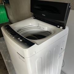 お値下げ 2022年製　美品ハイアール　全自動洗濯機　4.5kg