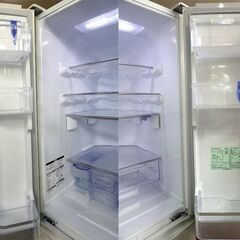 三菱☆ノンフロン冷凍冷蔵庫☆自動製氷  2014年製 大容量525L 幅606ドア 観音開き