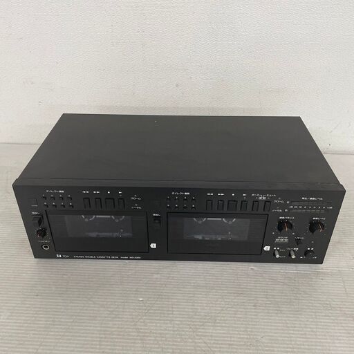 【TOA】カセットデッキ MD-2300 100V ステレオカセットデッキ オーディオ機器 Y0199