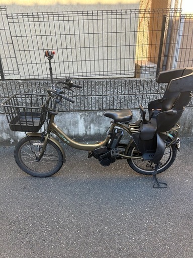 電動自転車　ママチャリ　お話し中です