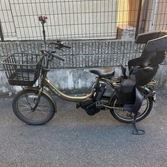 電動自転車　ママチャリ　お話し中です　　　　　