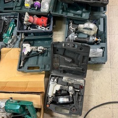 大量 電動工具 HITACHI RYOBI  釘打ち機 インパクトドライバー など　まとめ