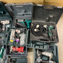 大量 電動工具 HITACHI RYOBI  釘打ち機 インパクトドライバー など　まとめ