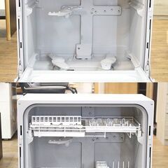 (Y)北大前! 札幌 引取 Panasonic パナソニック NP-TH4 食器洗い乾燥機 2020年製 ホワイト 食器点数約40点 約5人分 家庭用 食洗機 2051575
