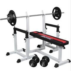 未開封 IROTEC(アイロテック)ストレングスセット70K / 筋トレ バーベルセット ダンベル トレーニング器具 トレーニングマシン 台 トレーニングベンチ ベンチプレスセット ベンチプレス台