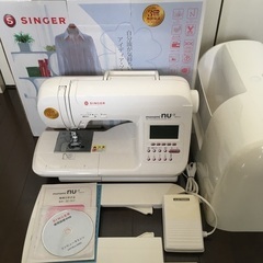 【良品】SINGER コンピューターミシン モナミヌウα SC−317 ケース付 p様用 保証付きシンガー SC-317 モナミヌウ コンピューター