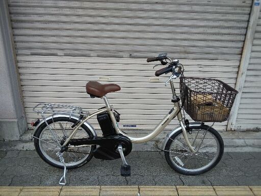 [Panasonic]ViVi(ビビ)L 20吋電動アシスト自転車 8Ahバッテリー+充電器(ウォームシルバー)