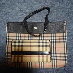 BURBERRY　バーバリー　トートバッグ　財布セット