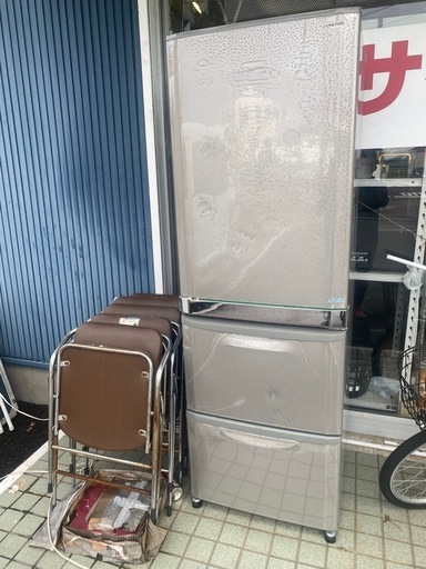 3ドア冷蔵庫　　中古　リサイクルショップ宮崎屋佐土原店R6.8.26