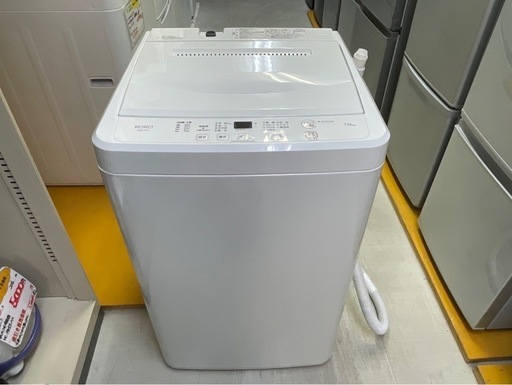 【リサイクルサービス八光】2023年製　ヤマダセレクト　RORO YWMT70L 全自動洗濯機 ヤマダオリジナル 7.0kg