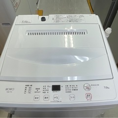 【リサイクルサービス八光】2023年製　ヤマダセレクト　RORO YWMT70L 全自動洗濯機 ヤマダオリジナル 7.0kg