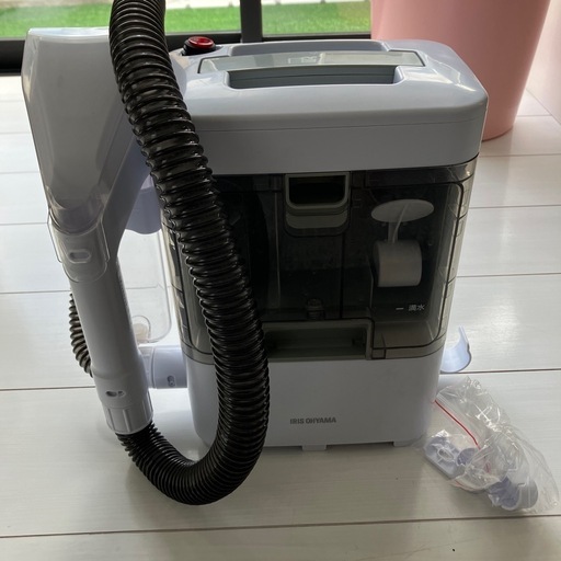 リンサークリーナー　アイリスオーヤマ　掃除機　洗濯機