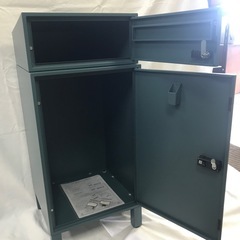 【宅配ボックス・ポスト】ヤマソロ schuin グリーン　鍵付き