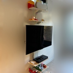 テレビ+テレビスタンド（2017年と2021年購入）