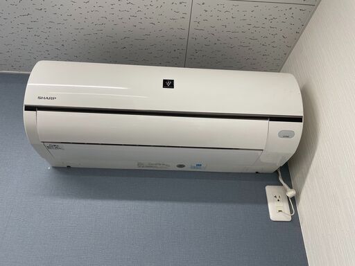 ■シャープ エアコン 6畳用 2016年製 F-Eシリーズ  ■SHARP AY-F22E-W 2.2kw 単相100V 冷媒R32 ■高濃度プラズマクラスター25000