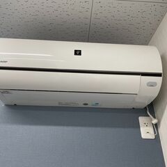 ■シャープ エアコン 6畳用 2016年製 F-Eシリーズ  ■SHARP AY-F22E-W 2.2kw 単相100V 冷媒R32 ■高濃度プラズマクラスター25000