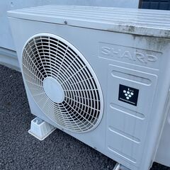 ■シャープ エアコン 6畳用 2016年製 F-Eシリーズ  ■SHARP AY-F22E-W 2.2kw 単相100V 冷媒R32 ■高濃度プラズマクラスター25000