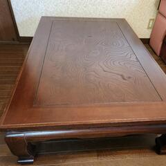座卓2台セット ローテーブル 応接台