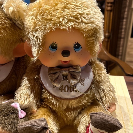 希少 モンチッチ40周年記念ぬいぐるみ達