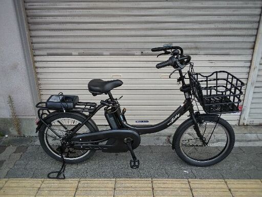 [YAMAHA]PAS Babby un(パス バビー アン)20吋 電動アシスト自転車 12.3Ahバッテリー+充電器(ブラック)