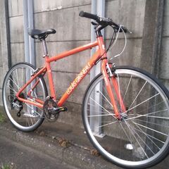 ルイガノ　クロスバイクです。　前後タイヤ新品交換済みです。