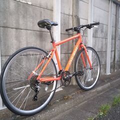 ルイガノ　クロスバイクです。　前後タイヤ新品交換済みです。