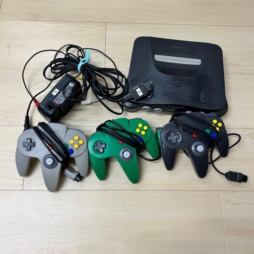 任天堂64　カセット、コントローラー付き